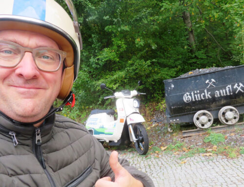 Zwischen Kirchturm und Flusslauf: Eine sonntägliche Fahrt mit der Spenden-Schwalbe